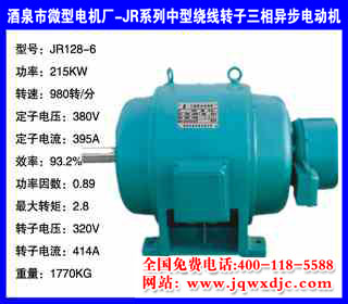 215KW ���� JRϵ����������ת�������첽�綯��